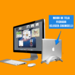 Como usar múltiplas telas e o modo de tela fechada (closed-clamshell) no Mac e no Windows